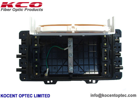 Inline 6 Ports 48fo 96cores ABS PC Optical Fibre Splice Enclosure Box KCO-H09-11