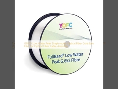 G652D 低水ピーク 単調光ファイバーコア 光ファイバーケーブル組成のための裸光ファイバー