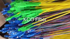 テレコム SC LC FC ST E2000 DIN MU MPO MTP 光ファイバーパッチコード / 光ファイバーピグテール (KCO Fiber)