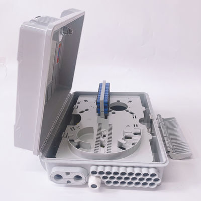48 Cores 32 Port FTTH Fiber Optic Terminal Box with 340*260*110mm Dimensions for Outdoor Distribution
