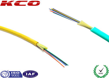 OM1 62.5/125 12 Cores 0.9mm Distribution Fiber Optic Cable Indoor Multi-fiber Loose Tube for Floor Connection