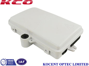6 Port Outdoor Fiber Optic Terminal Box ABS Material Fiber Optic Distribution Box for FTTH Networks