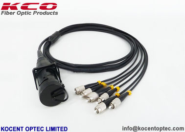  Tactical 6 Core Fiber Optic Patch Cord with Waterproof and Durable Army Field Connector for FTTA Applications