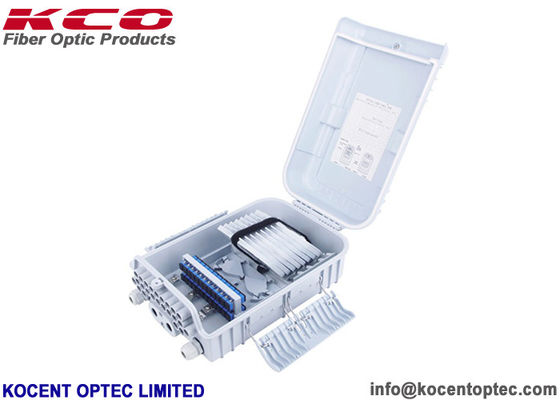 5G FTTA Fiber Optic Distribution Terminal Box with 96 Fibers Capacity ABS+PC Material for Wall or Pole Mounting