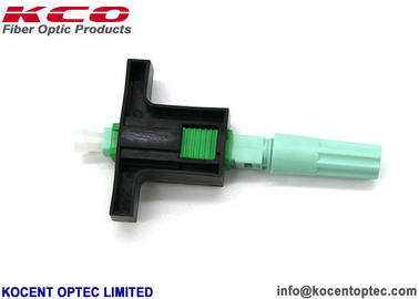 Round Boot Flight SC APC UPC Fiber Optic Fast Connector with Low Insertion Loss and 3mm Drop Cable Compatibility