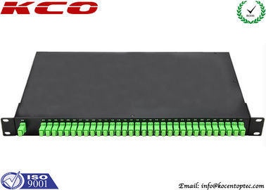 1 To 32 G657A1 Passive Splitter Single Mode Rack Mounted 1:32 PLC Splitter