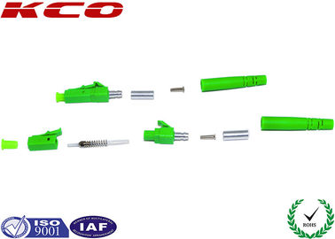 High Efficiency Optical Fiber Cable Connector Type LC / APC SM Customized
