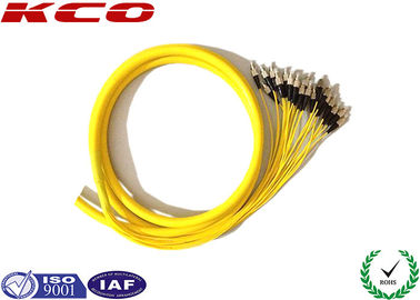 FC / UPC  Connector Single Mode 12 Fibers 24 Cores Breakout Fiber Optic Pigtail
