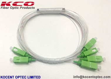 ミニチューブ光ファイバーPLCスプリッタ 2:4 2*4 2x4 SC APC UPC