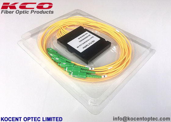 1:8 モジュール型 SC/APC 2.0mm 1.5m ABS ボックス 1x8 1*8 光ファイバー PLC スプリッター