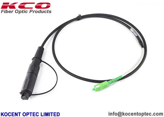 5G FTTH Outdoor 5.0mm 1core LSZH Fiber Optic Patch Cord for FTTA and Data Center Applications